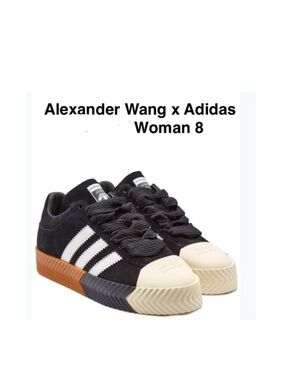 ADIDAS BY ALEXANDER WANG Skate Super Color: Core Black & White ⭐️⭐️⭐️⭐️⭐️